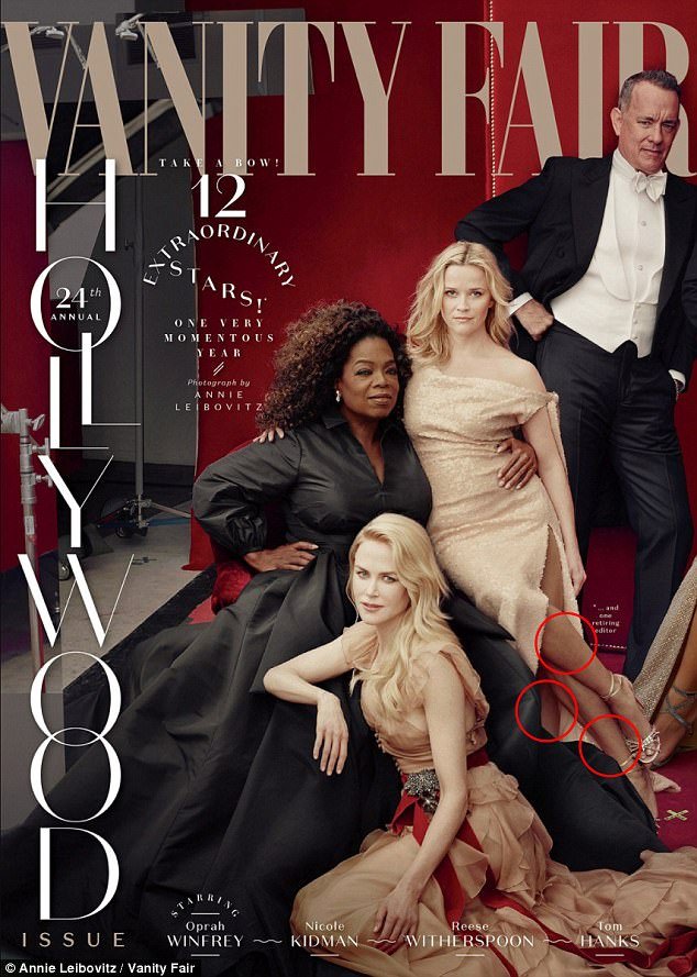 Το Vanity Fair στη μεγαλύτερη γκάφα με photoshop -Εμφάνισε την Οπρα Γουίνφρεϊ με τρία χέρια! [εικόνες] | iefimerida.gr 2