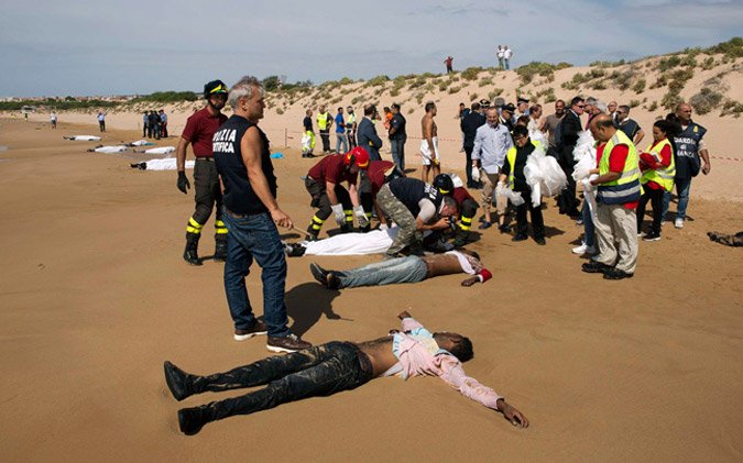 Εθνικό πένθος στην Ιταλία -Η θάλασσα ακόμα ξεβράζει πτώματα [εικόνες & βίντεο] | iefimerida.gr 2