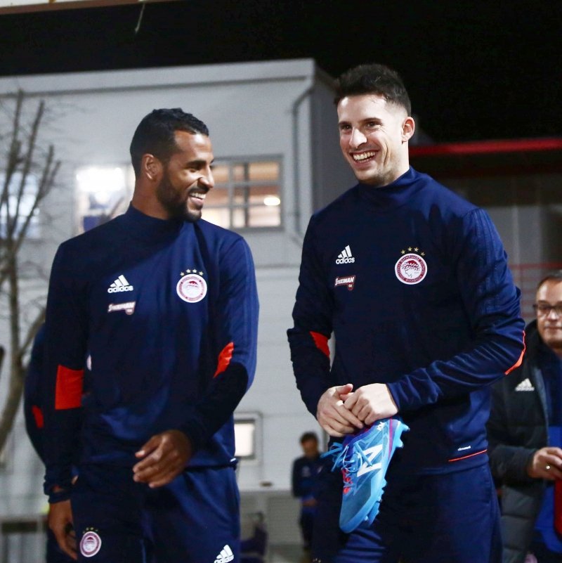 Πρεμιέρα για Γκαρθία και Μιραλάς στην προπόνηση του Ολυμπιακού [εικόνες & βίντεο] | iefimerida.gr 0