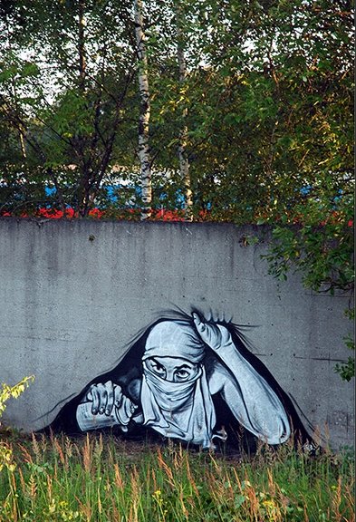 O Ρώσος street artist που ανταγωνίζεται τον Βρετανό Banksy [εικόνες]  | iefimerida.gr 3