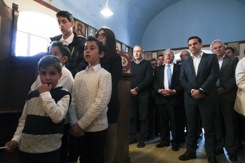 Αυτη είναι η πρωτη φορα που ο Αλέξης Τσίπρας επισκεπτεται το νησι