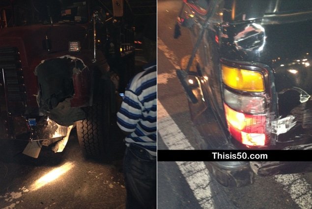 Ο 50Cent πέρασε μία νύχτα στο νοσοκομείο μετά απο σύγκρουση με νταλίκα [εικόνες] | iefimerida.gr 3