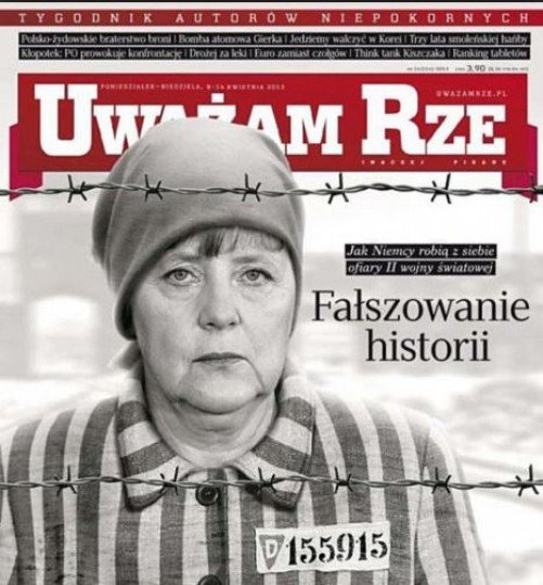 Συγκλονιστικό εξώφυλλο περιοδικού με τη Μέρκελ σε στρατόπεδο συγκέντρωσης [εικόνα] | iefimerida.gr 0