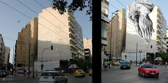 Το γκράφιτι αλλάζει τις γκρίζες όψεις των αθηναϊκών κτιρίων | iefimerida.gr 0