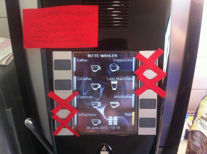 Τι έγραφε η καφετιέρα στα γραφεία της Βild μετά την ήττα της Γερμανίας [εικόνα] | iefimerida.gr 0