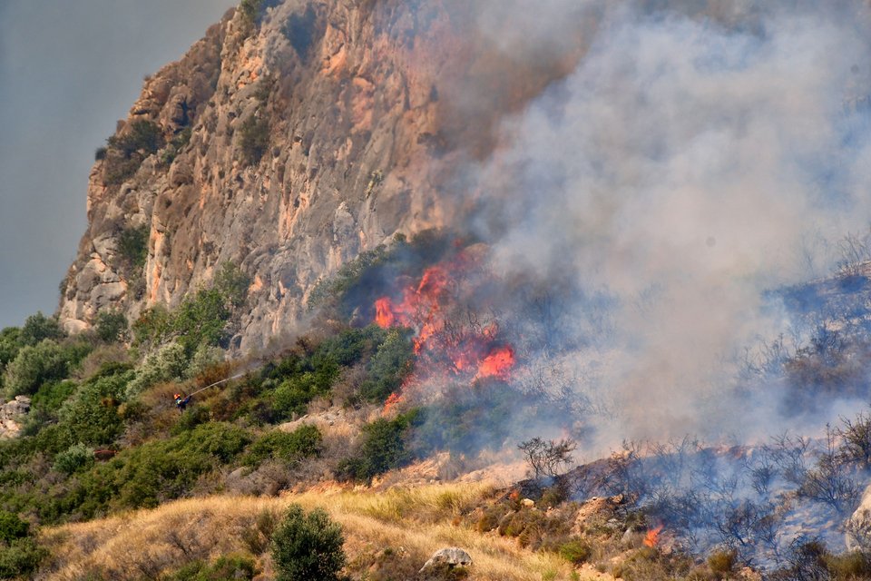 Σε ύφεση η φωτιά στο Ναύπλιο -Επίγειες δυνάμεις και αεροπλάνα απεσόβησαν τον κίνδυνο [εικόνες]  | iefimerida.gr 2