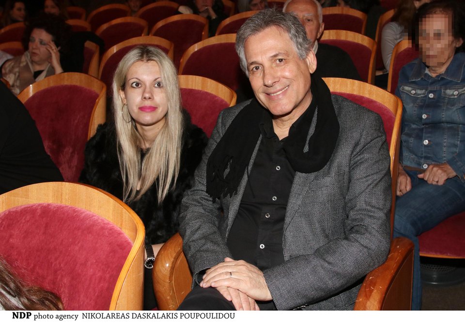 Θάνος Καληώρας με τη σύζυγό του