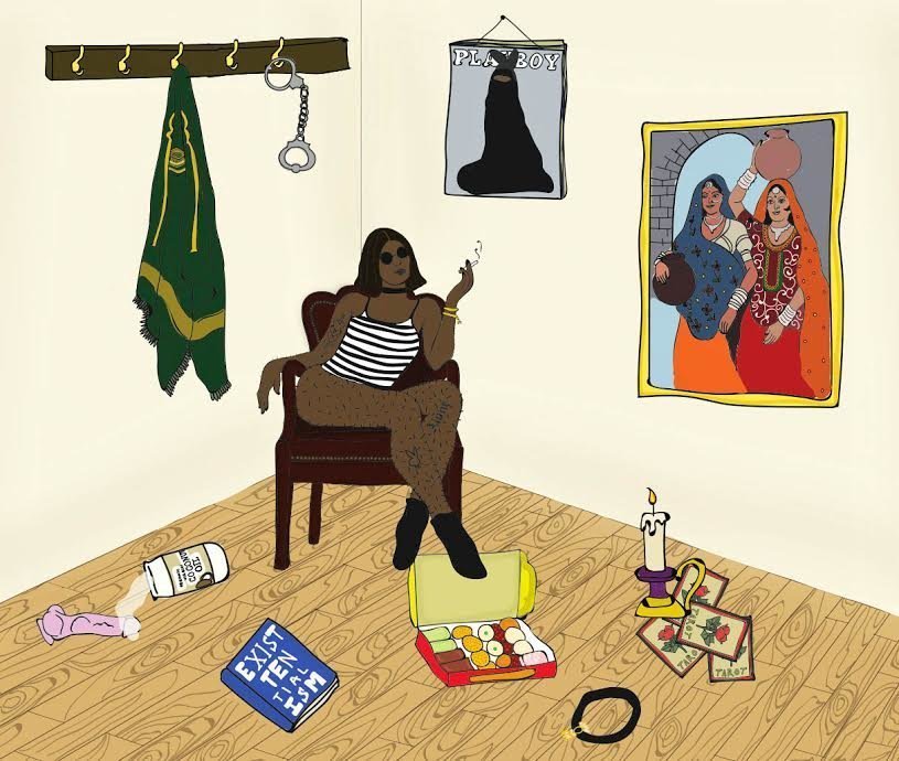 Αΰκα Χαν - Σχεδιάζει trendy μουσουλμάνες, με τρίχες, Nike και τατουάζ και κερδίζει τους κριτικούς [εικόνες] | iefimerida.gr 1