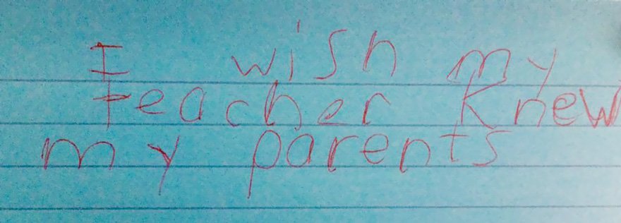 «Τι θα ευχόσασταν να ήξερε η δασκάλα»: Τα οικογενειακά δράματα που αποκάλυψε η ερώτηση αυτή σε μαθητές [εικόνες] | iefimerida.gr 4