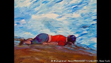 Εκθεση ζωγραφικής των διαβόητων κρατουμένων του Γκουαντάναμο -Με υπολείμματα καφέ [εικόνες] | iefimerida.gr 5