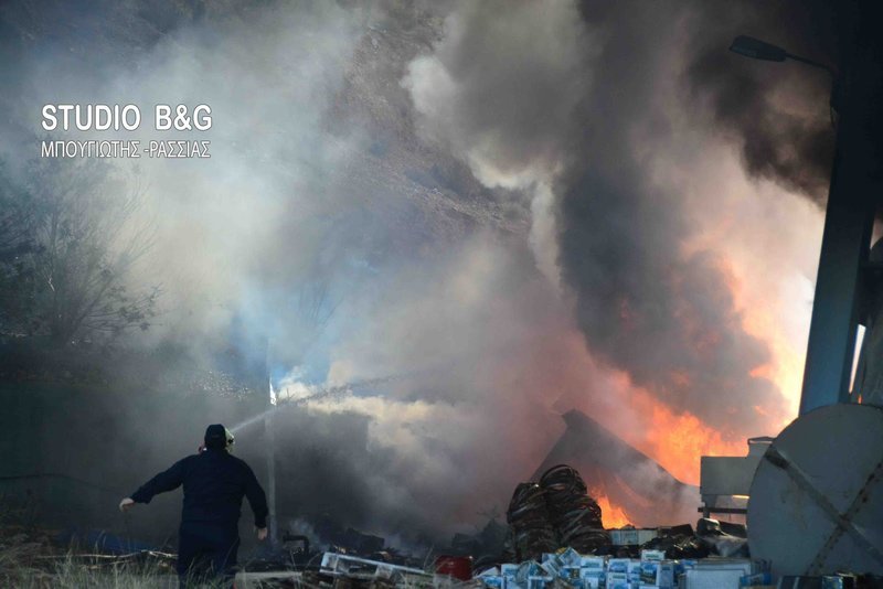 Αργος: Μεγάλη πυρκαγιά σε τυροκομείο [εικόνες] | iefimerida.gr 4