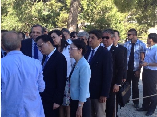 Στην Κνωσό οι πρωθυπουργοί Ελλάδας και Κίνας -Σαμαράς: Επενδυτικό ενδιαφέρον για το Καστέλλι  | iefimerida.gr 2
