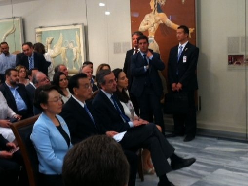 Στην Κνωσό οι πρωθυπουργοί Ελλάδας και Κίνας -Σαμαράς: Επενδυτικό ενδιαφέρον για το Καστέλλι  | iefimerida.gr 4