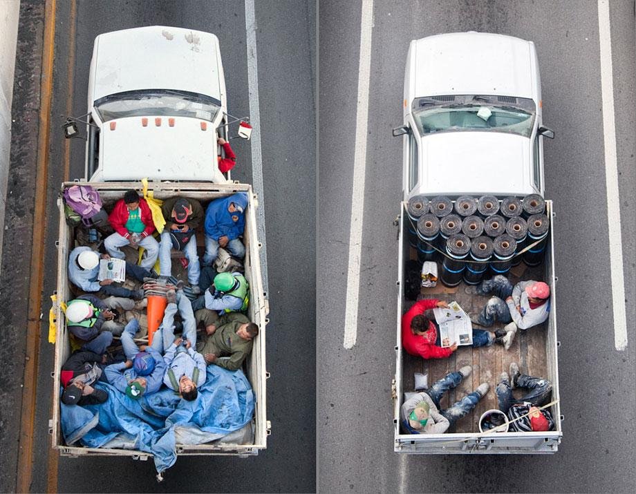 Carpooling: Η αθέατη φτώχεια στο Μεξικό -Ετσι πάνε στη δουλειά τους οι εργάτες [εικόνες]  | iefimerida.gr 5