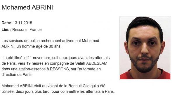 Συνελήφθη ο ύποπτος για τις επιθέσεις στο Παρίσι, Μοχάμεντ Αμπρινί  | iefimerida.gr 0