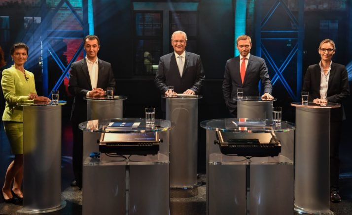 Σφοδρές αντιπαραθέσεις στην τηλεμαχία των μικρότερων κομμάτων της Γερμανίας | iefimerida.gr 1