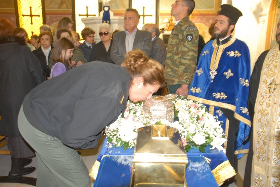 Στην Αθήνα η Ιερή Κάρα του Αγίου Μεγαλομάρτυρος Παντελεήμονος του Ιαματικού, από την Ιερά Μονή Παναχράντου Άνδρου