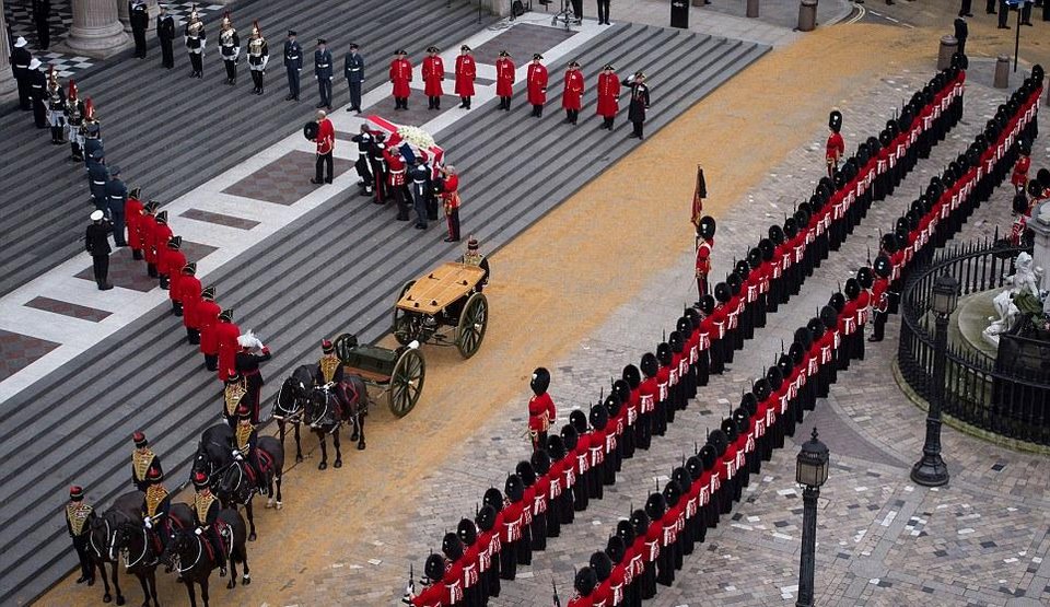 Το τελευταίο αντίο στη Μάργκαρετ Θάτσερ σε εικόνες | iefimerida.gr 6