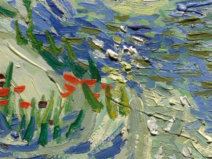  Οι άκρως κοντινές ματιές στα κορυφαία έργα τέχνης – Όταν οι γνωστότεροι πίνακες μοιάζουν με διάσπαρτες πινελιές [εικόνες]  | iefimerida.gr 6