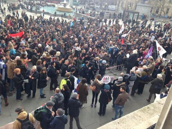 Συγκεντρώσεις αξιοπρέπειας σε όλη την Ευρώπη υπέρ της Ελλάδας [εικόνες] | iefimerida.gr 0
