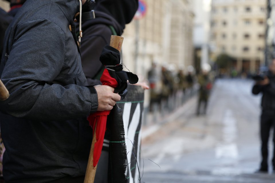 Η μαθητική πορεία για τον Γρηγορόπουλο στα Προπύλαια [εικόνες & βίντεο] | iefimerida.gr 4