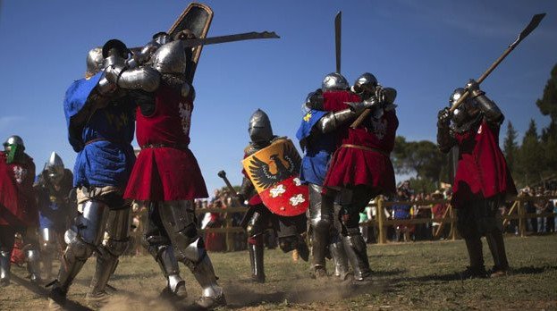 Πανοπλίες, σπαθιά, ασπίδες και τρομαγμένες πριγκίπισσες -To Παγκόσμιο πρωτάθλημα ιπποτών [εικόνες&βίντεο]  | iefimerida.gr 6