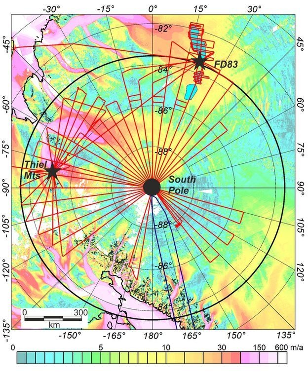 Ευρωπαίοι χαρτογράφησαν για πρώτη φορά λεπτομερώς το Νότιο Πόλο [εικόνες] | iefimerida.gr 1