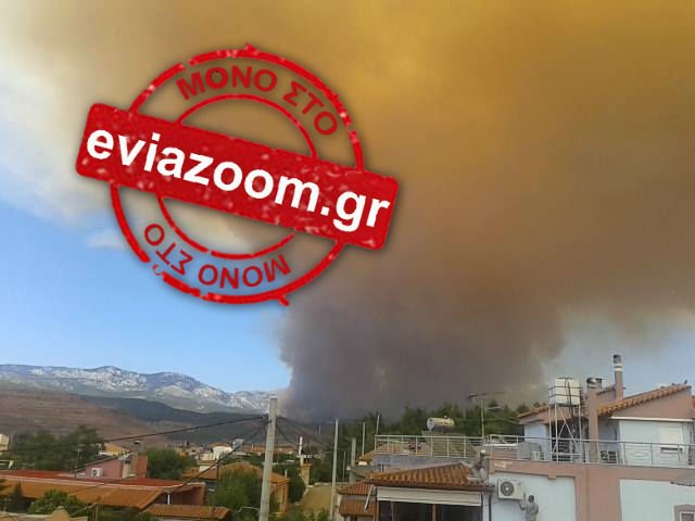 Υπό μερικό έλεγχο η φωτιά στα Ψαχνά – Φοβούνται για αναζωπύρωση [εικόνες & βίντεο] | iefimerida.gr 0