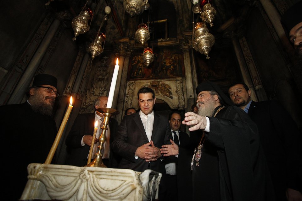  Στο Πατριαρχείο Ιεροσολύμων ο Αλέξης Τσίπρας - Επισκέφτηκε τον Πανάγιο Τάφο [εικόνες]  | iefimerida.gr 0