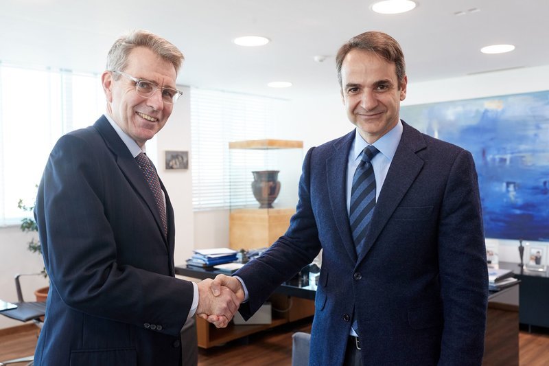 Mε τον πρέσβη των ΗΠΑ συναντήθηκε ο Μητσοτάκης -Συζήτησαν για το Σκοπιανό [εικόνες] | iefimerida.gr 3