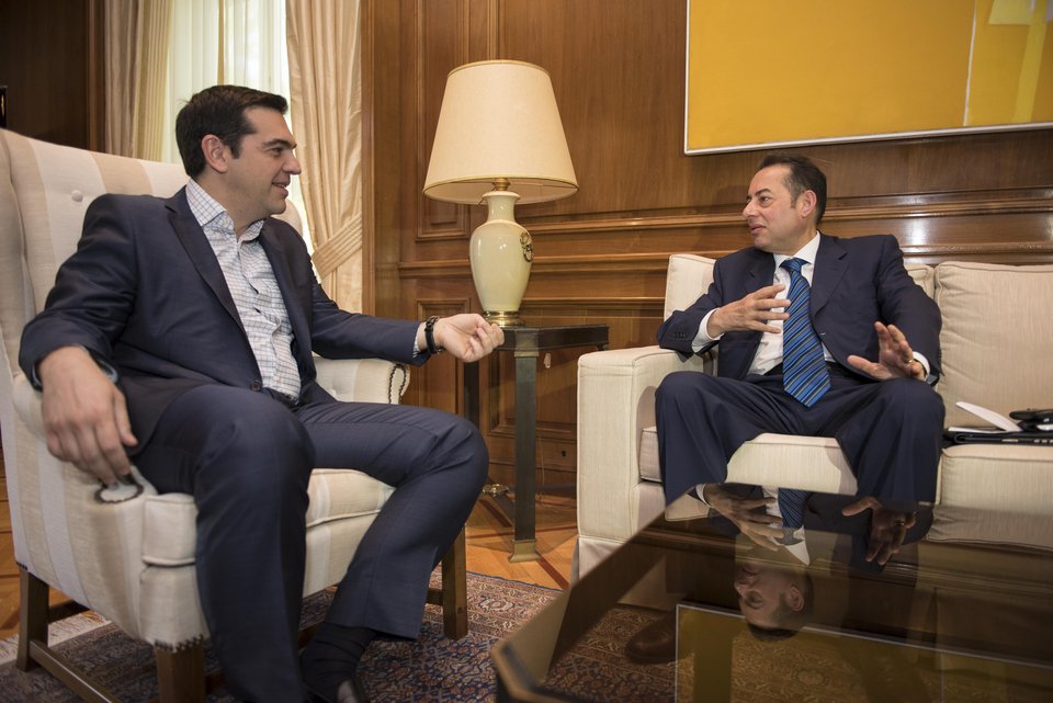 Συνάντηση Τσίπρα- Πιτέλα στο Μέγαρο Μαξίμου [εικόνες] | iefimerida.gr 1