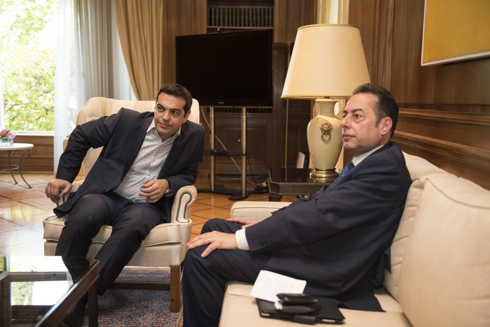 Συνάντηση Τσίπρα- Πιτέλα στο Μέγαρο Μαξίμου [εικόνες] | iefimerida.gr 2