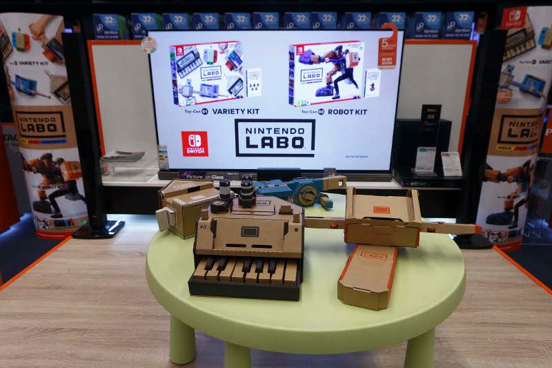 Nintendo Labo: Ο νέος τρόπος παιχνιδιού που «απογειώνει» τη φαντασία στα Public | iefimerida.gr 0