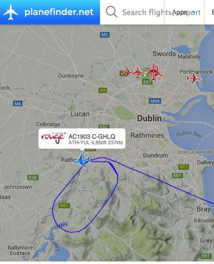 Αναγκαστική προσγείωση αεροσκάφους που πήγαινε από Αθήνα Μόντρεαλ: Δεν είχε πόσιμο νερό [εικόνες] | iefimerida.gr 0