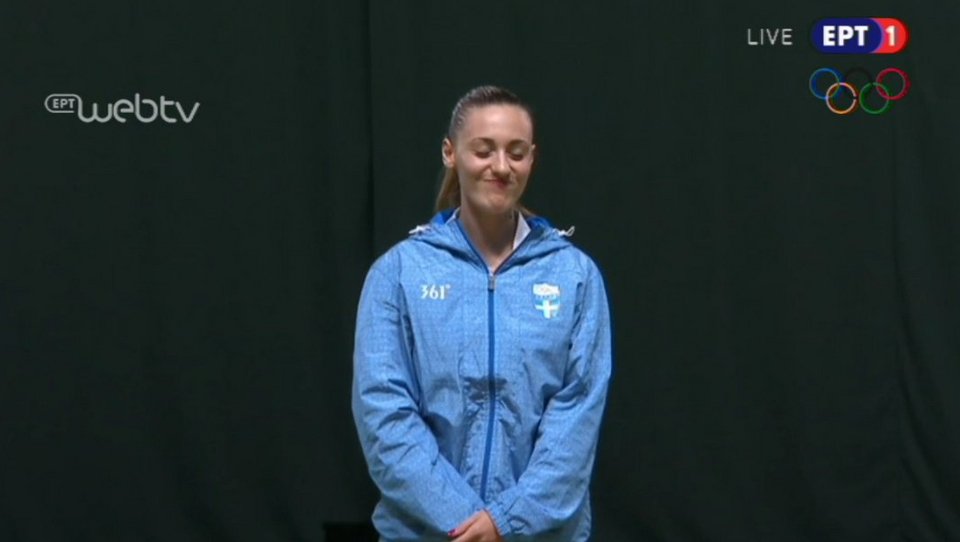 Τα δάκρυα χαράς της Αννας Κορακάκη στην απονομή του χρυσού μεταλλίου [εικόνες] | iefimerida.gr 1