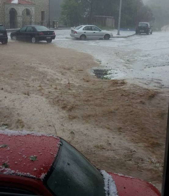 Πλημμύρες σε Κοζάνη, χαλάζι σε Ιωάννινα, Κέρκυρα, Αγρίνιο [εικόνες & βίντεο] | iefimerida.gr 10