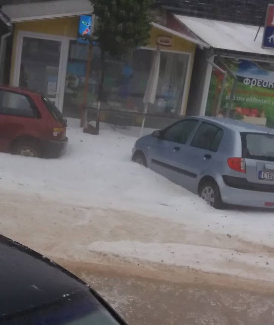 Πλημμύρες σε Κοζάνη, χαλάζι σε Ιωάννινα, Κέρκυρα, Αγρίνιο [εικόνες & βίντεο] | iefimerida.gr 12