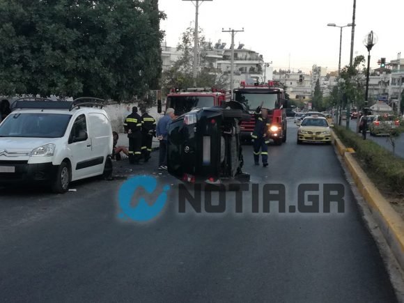 Τούμπαρε όχημα στην Ηλιούπολη – Σε κατάσταση σοκ η οδηγός [εικόνες & βίντεο] | iefimerida.gr 5