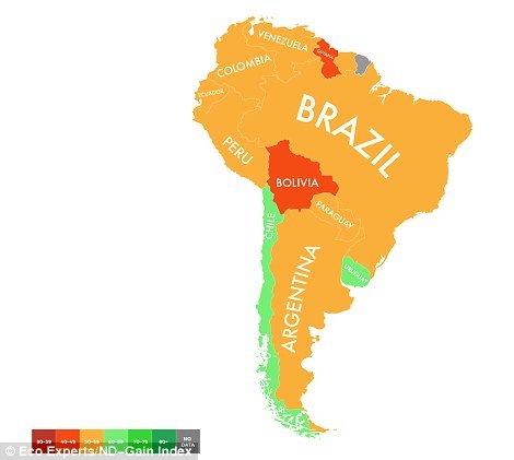 Ποιες χώρες θα «επιβιώσουν» από την κλιματική αλλαγή -Σε ποια θέση βρίσκεται η Ελλάδα [χάρτες] | iefimerida.gr 5