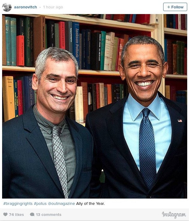 Ομπάμα: Ο πρώτος πρόεδρος των ΗΠΑ που γίνεται εξώφυλλο σε γκέι περιοδικό [εικόνες] | iefimerida.gr 1