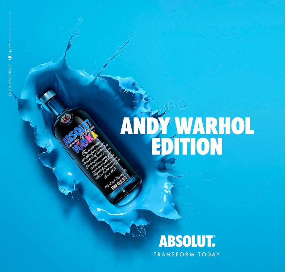 H pop art εκδοχή της Absolut: η συλλεκτική φιάλη Andy Warhol Edition | iefimerida.gr 1