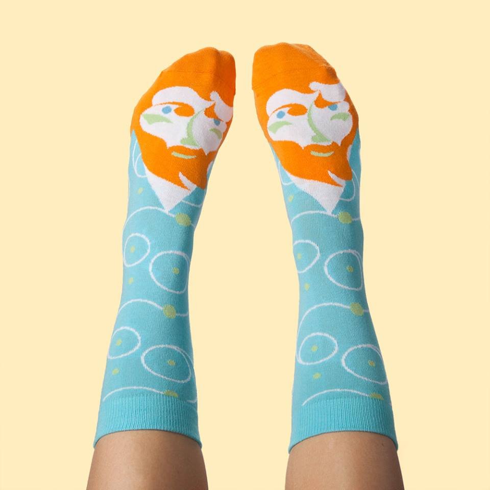 ChattyFeet: Οι κάλτσες που κάνουν θραύση -Με διάσημους  ζωγράφους [εικόνες] | iefimerida.gr 3