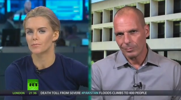 Η όμορφη παρουσιάστρια του Russia Today που παρακαλάει στον «αέρα» τον Βαρουφάκη να πάει στην εκπομπή της [εικόνες & βίντεο] | iefimerida.gr 3