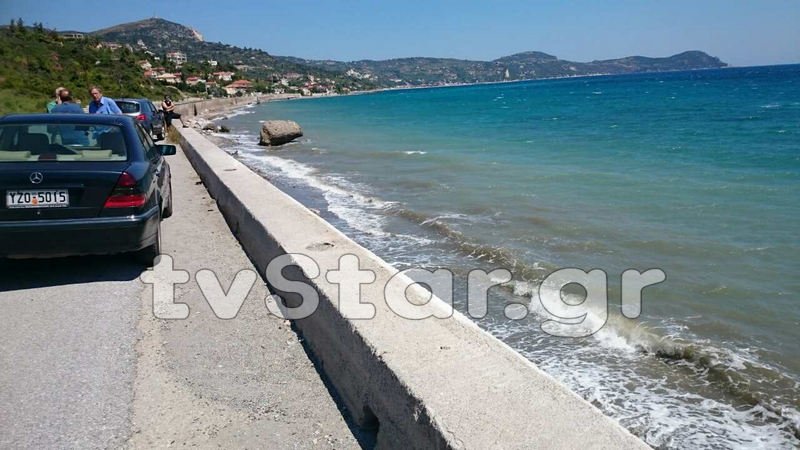 Πώς έγινε το τροχαίο στην Κύμη: Η 26χρονη εκτοξεύτηκε στον αέρα και κατέληξε στη θάλασσα | iefimerida.gr 4