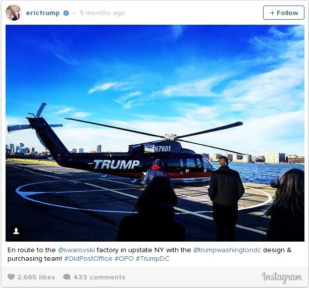 Tα παιδιά του Ντόναλντ Τραμπ κάνουν επίδειξη πλούτου στο Instagram [εικόνες] | iefimerida.gr 5