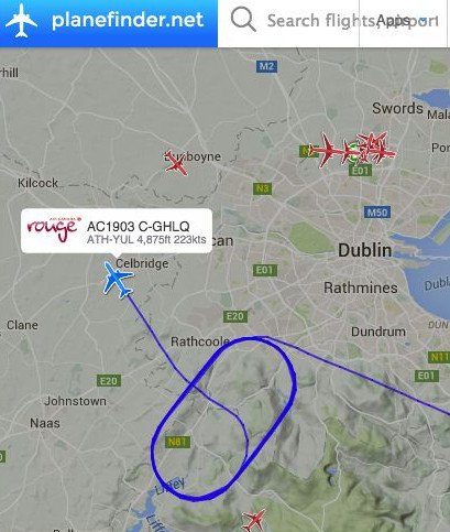 Αναγκαστική προσγείωση αεροσκάφους που πήγαινε από Αθήνα Μόντρεαλ: Δεν είχε πόσιμο νερό [εικόνες] | iefimerida.gr 1