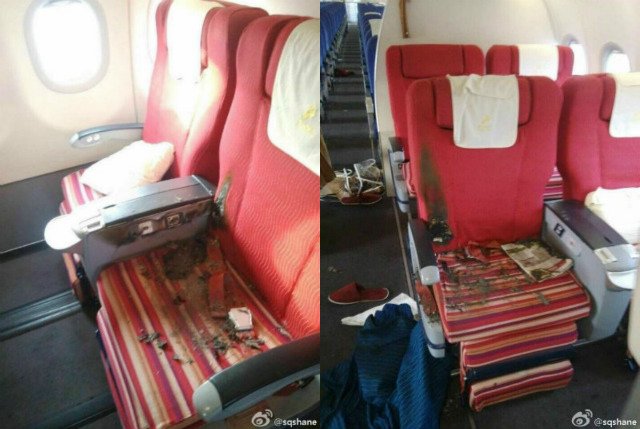 Πανικός στον αέρα – Επιβάτης έβαλε φωτιά σε καμπίνα αεροσκάφους [εικόνες&βίντεο]  | iefimerida.gr 1