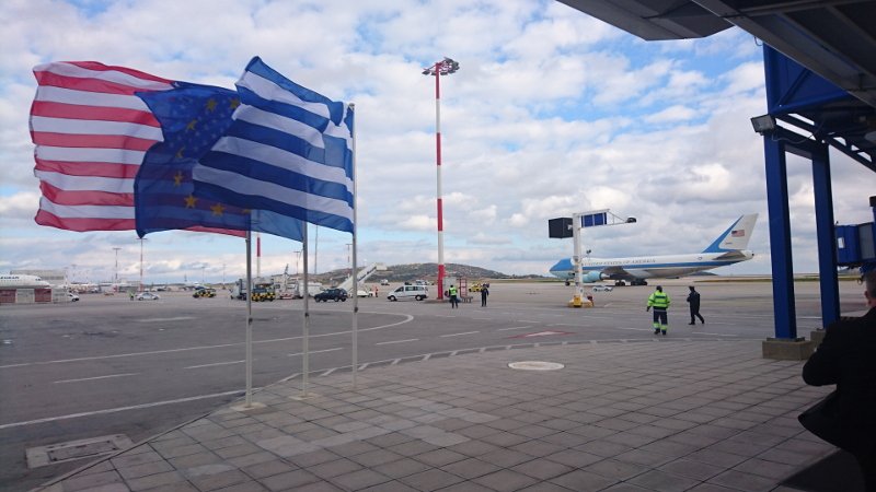 Ετοιμο το αεροπλάνο του Ομπάμα για αναχώρηση -«Αστακός» το «Ελ. Βενιζέλος» από πράκτορες [εικόνες]  | iefimerida.gr 4