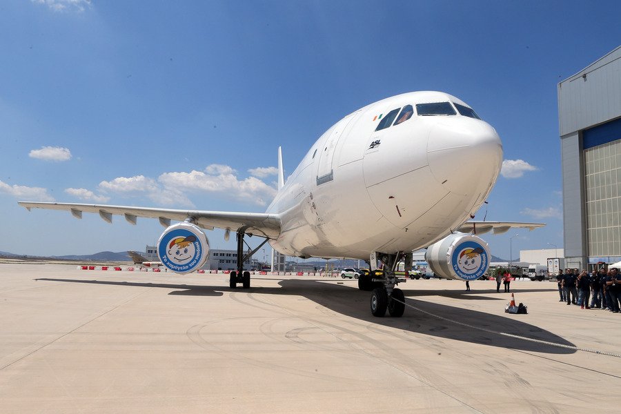 Plane Pull για πρώτη φορά στην Ελλάδα: Προσπάθησαν να τραβήξουν με σχοινιά αεροσκάφος [εικόνες] | iefimerida.gr 0