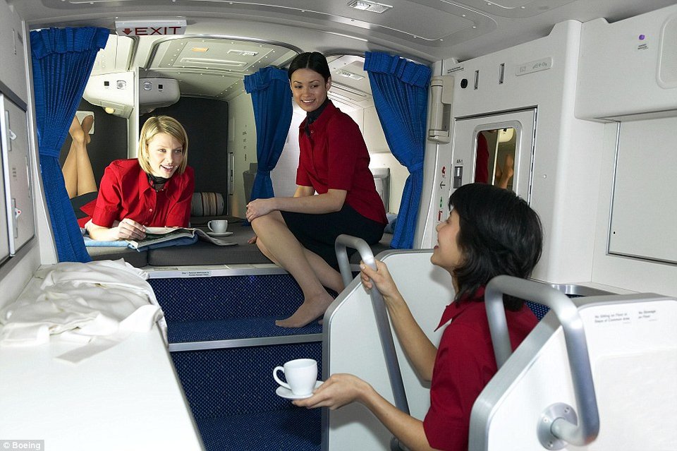 Αυτά είναι τα κρυφά δωμάτια των αεροσυνοδών στα αεροπλάνα -Κρεβάτια και χαλάρωση [εικόνες] | iefimerida.gr 5